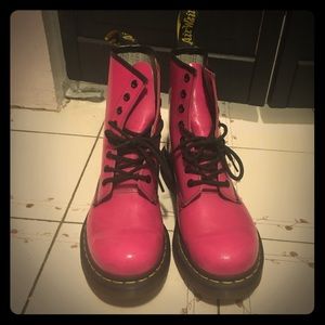 Hot Pink Dr. Martens